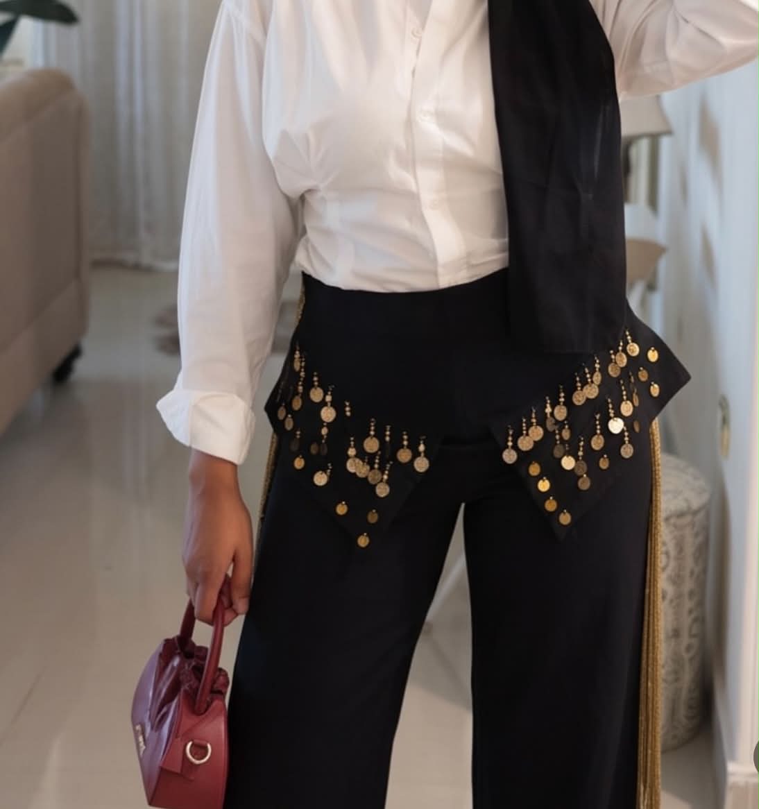 Noche De Oro Pants